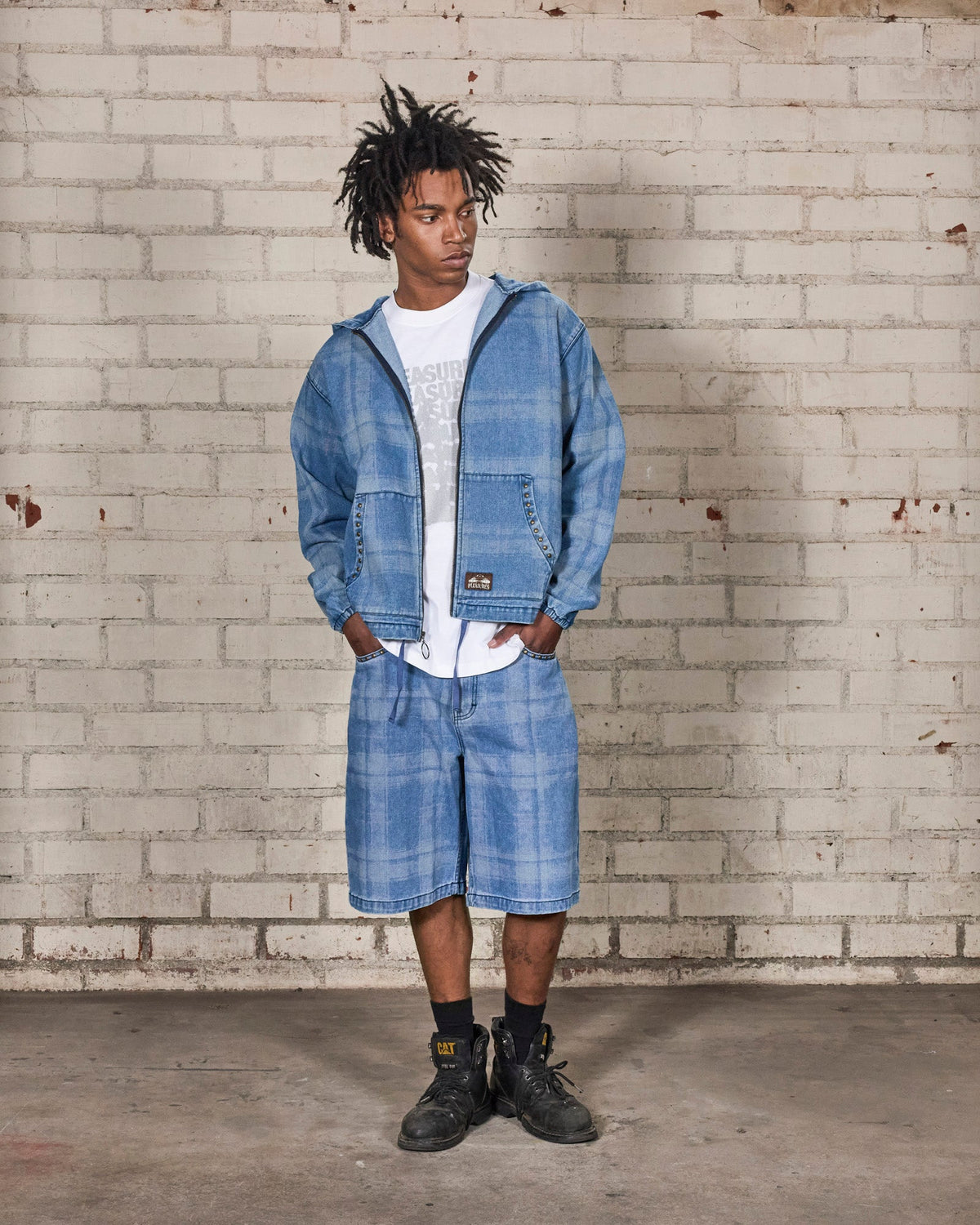 EXPERIMENT ZIP PONCHO HOODIE