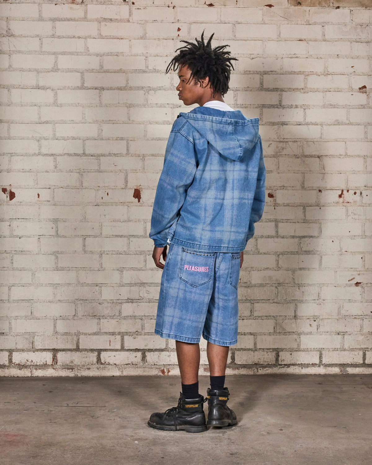 EXPERIMENT ZIP PONCHO HOODIE
