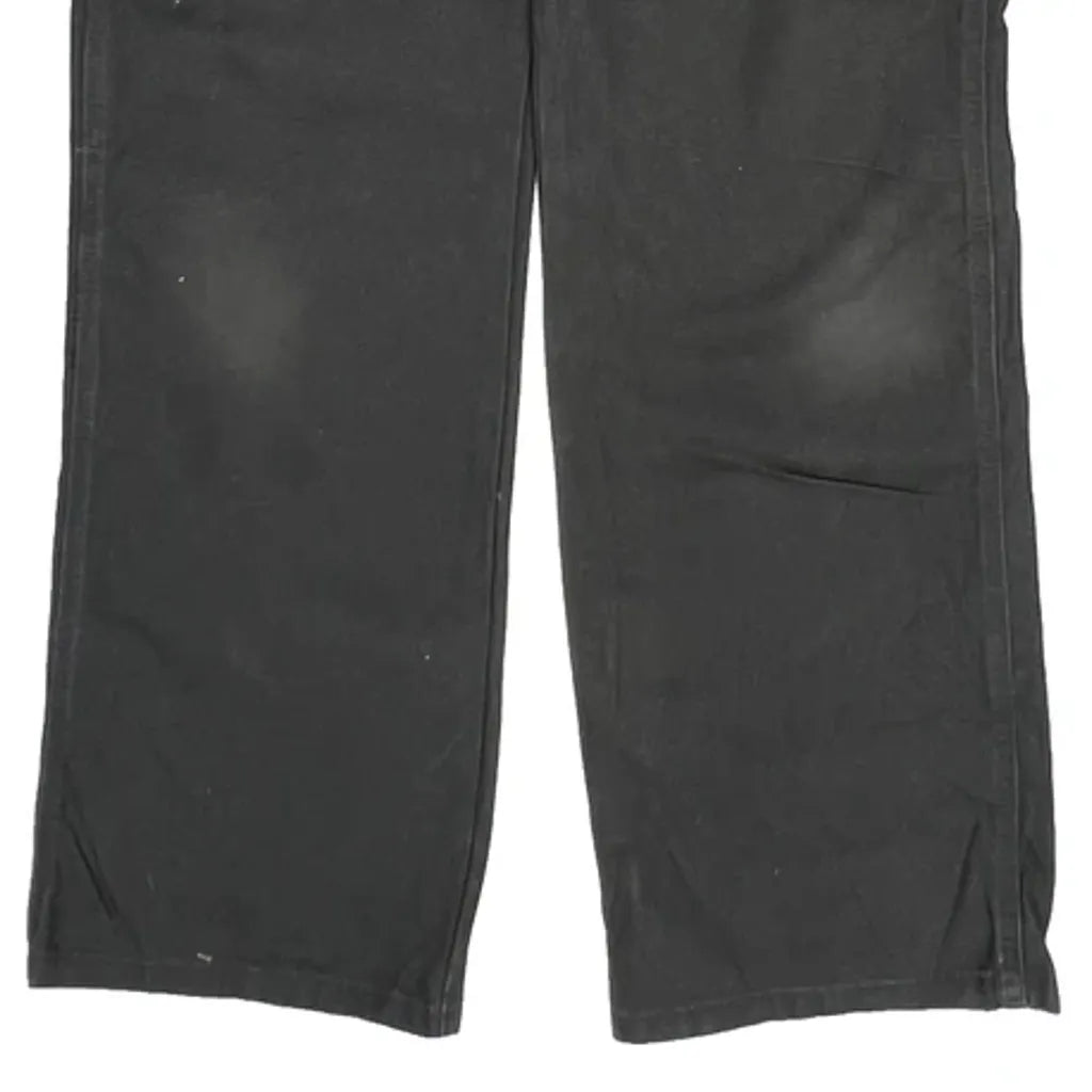 Dickies Carpenter Pants - 33W 32L Black Cotton