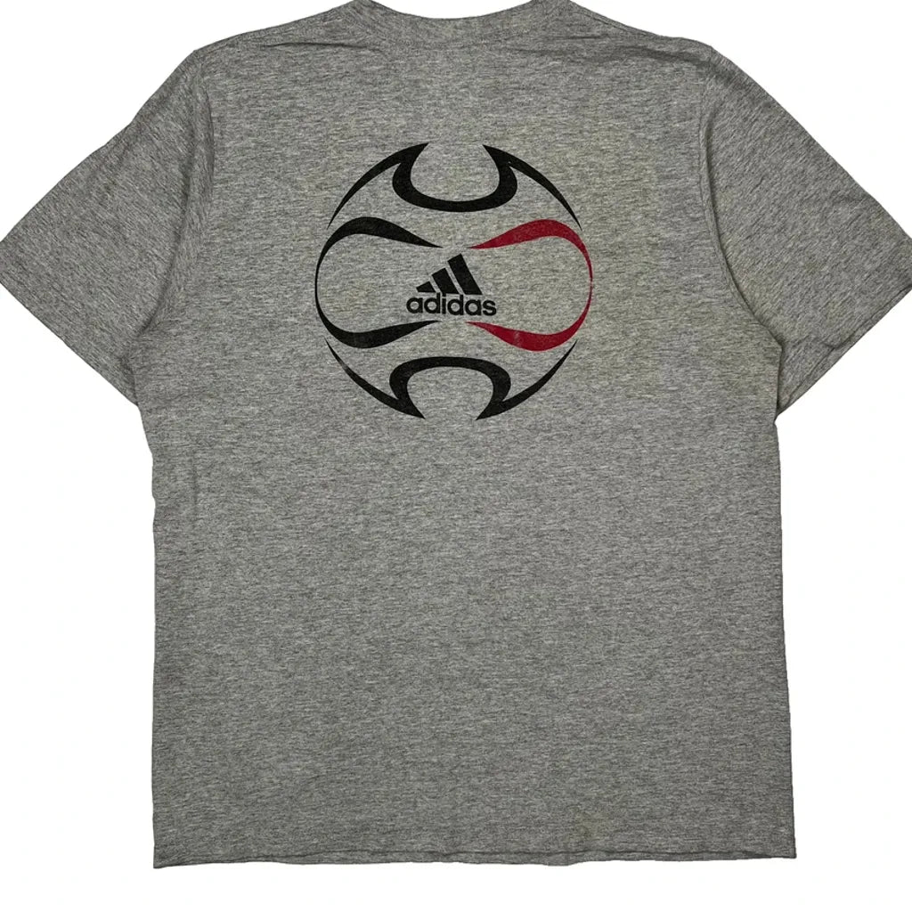 Coaches Showcase San Diego, Ca Adidas Graphic T-Shirt - XL Gray Cotton