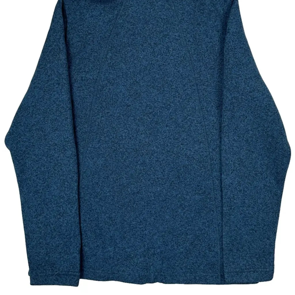 The North Face Hoodie - Large Blue Polyester