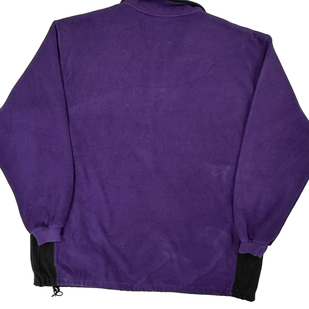 Baltimore Ravens Nfl Football 1/4 Zip - 3XL Purple Polyester
