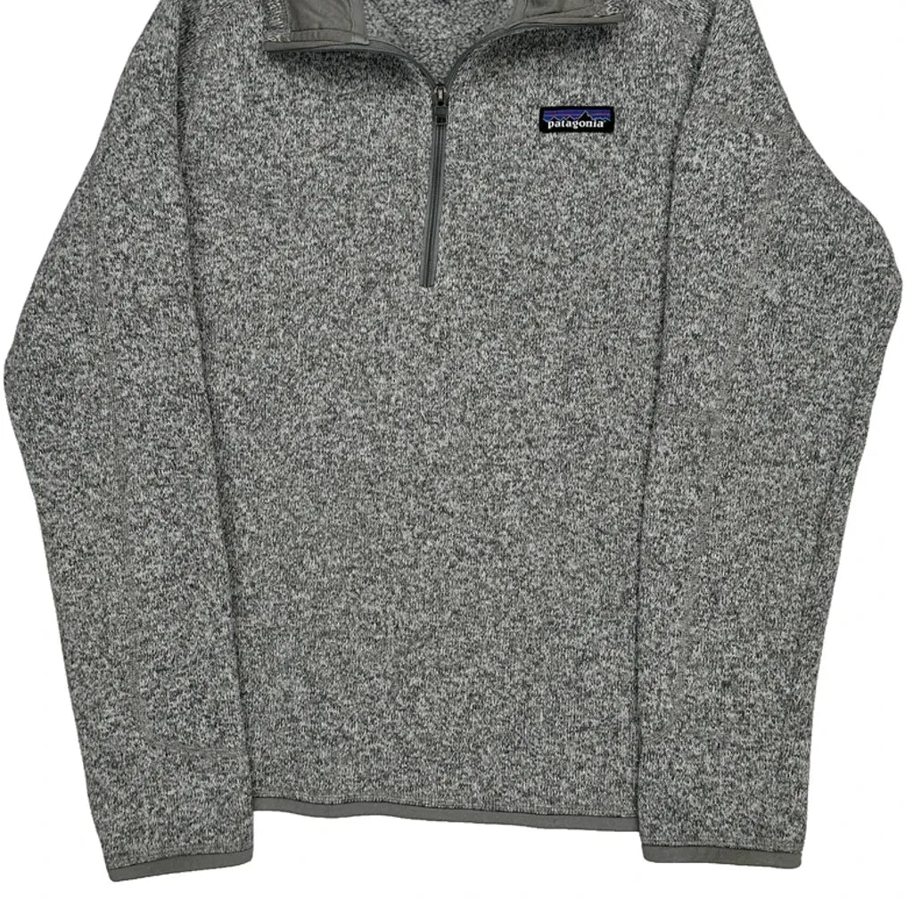 Patagonia 1/4 Zip - Medium Gray Polyester