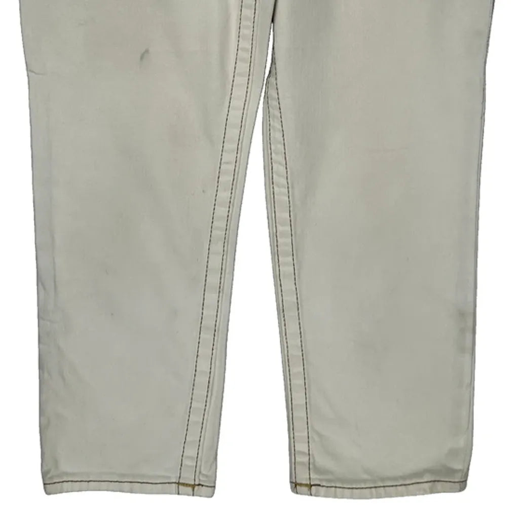 Capri True Religion Jeans - 28W US 2 White Cotton