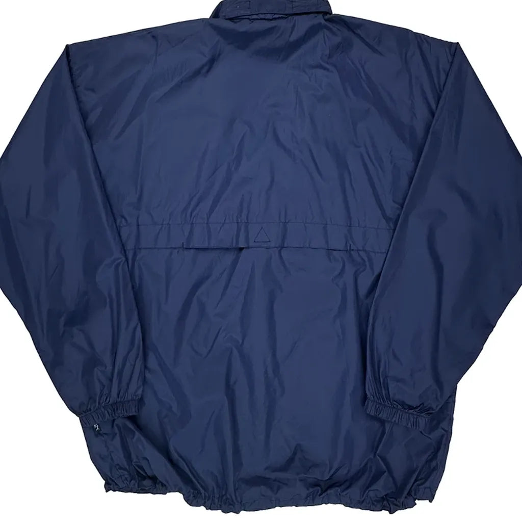 Puma Windbreaker - Large Blue Polyester