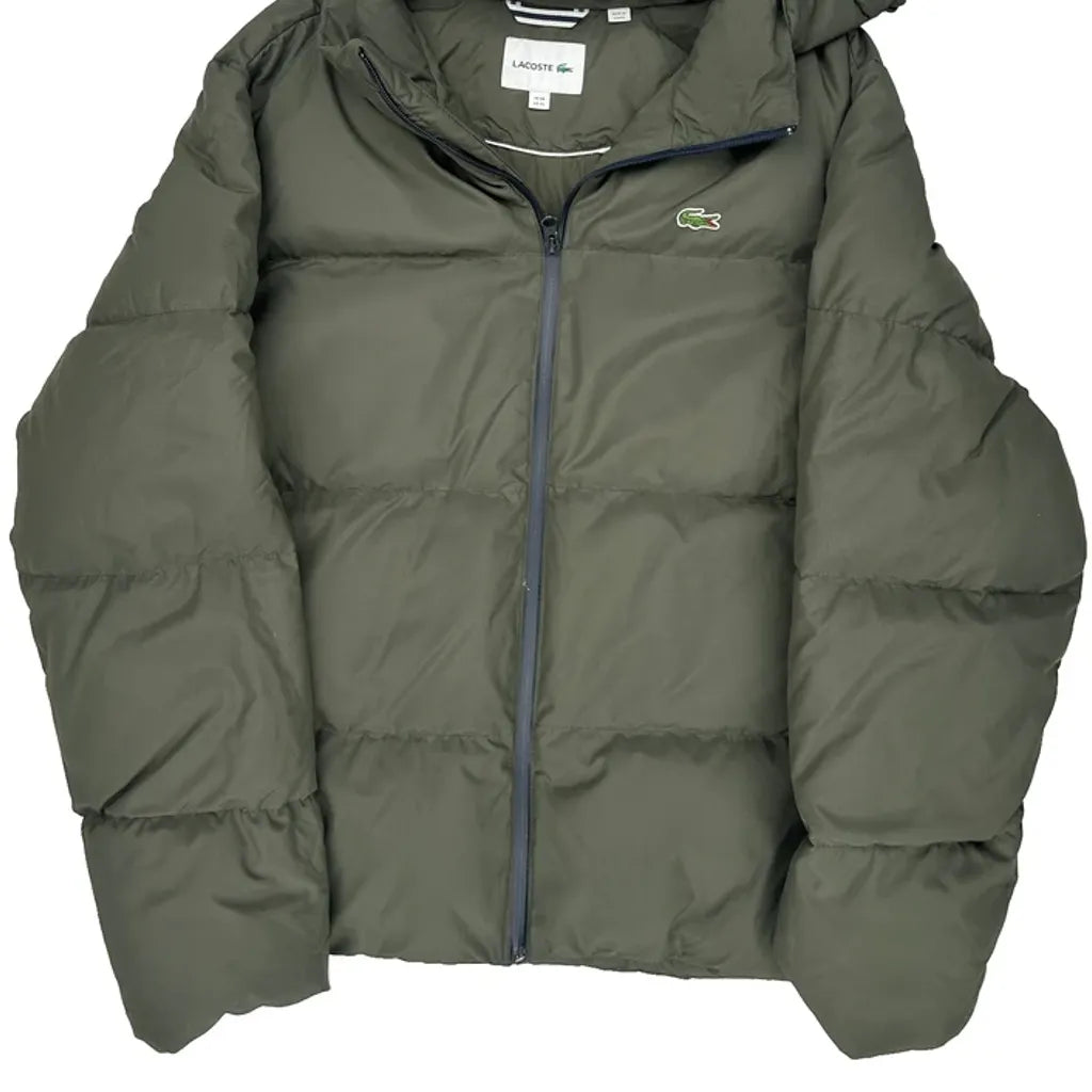 Lacoste Puffer - XL Green Polyester