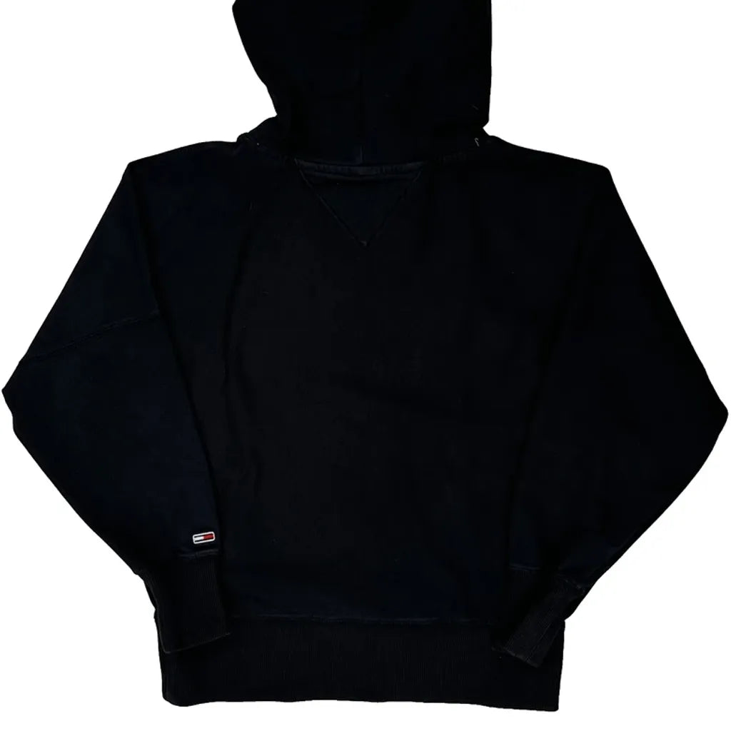 Tommy Jeans Hoodie - Small Black Cotton