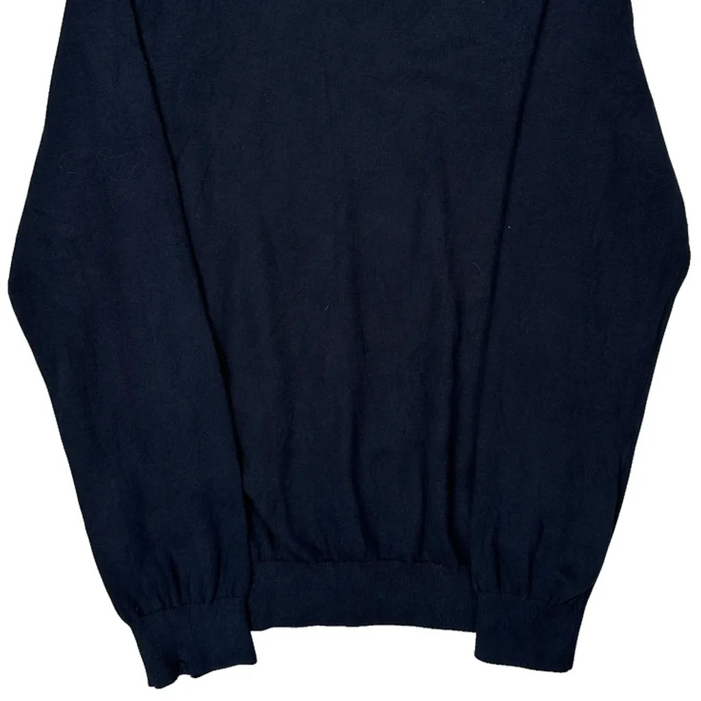 Tommy Hilfiger Sweater - Large Navy Cotton