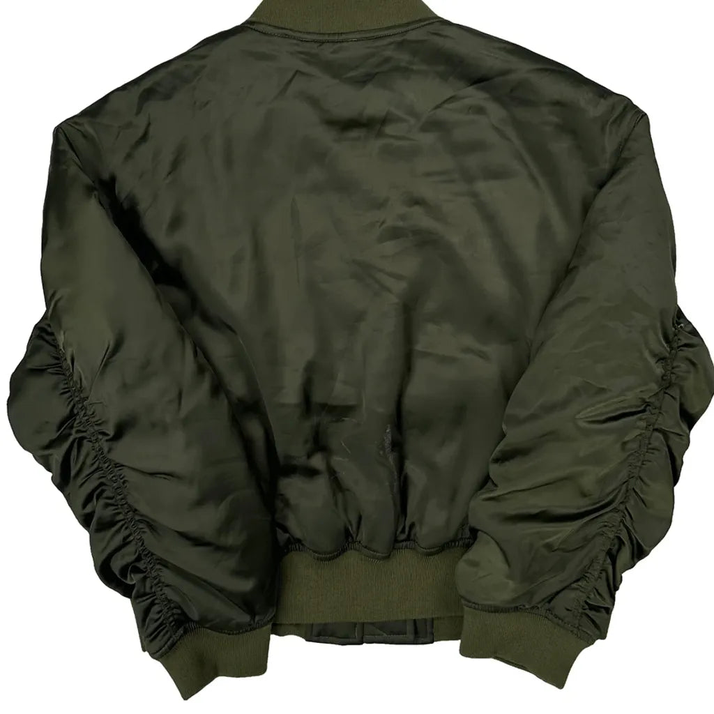 Levis Ma1 Bomber Jacket - XS Green Polyester