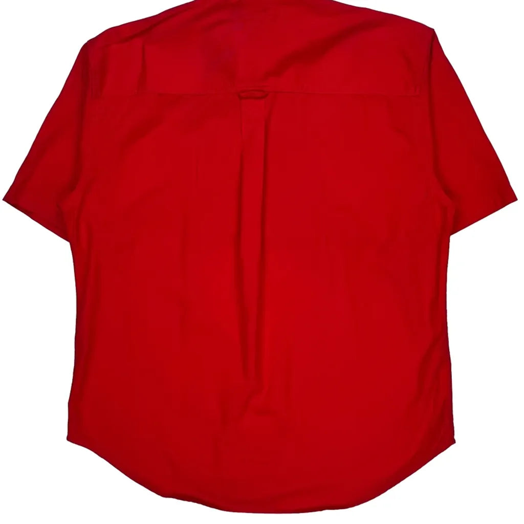 Chase Authentics Short Sleeve Shirt - XL Red Cotton