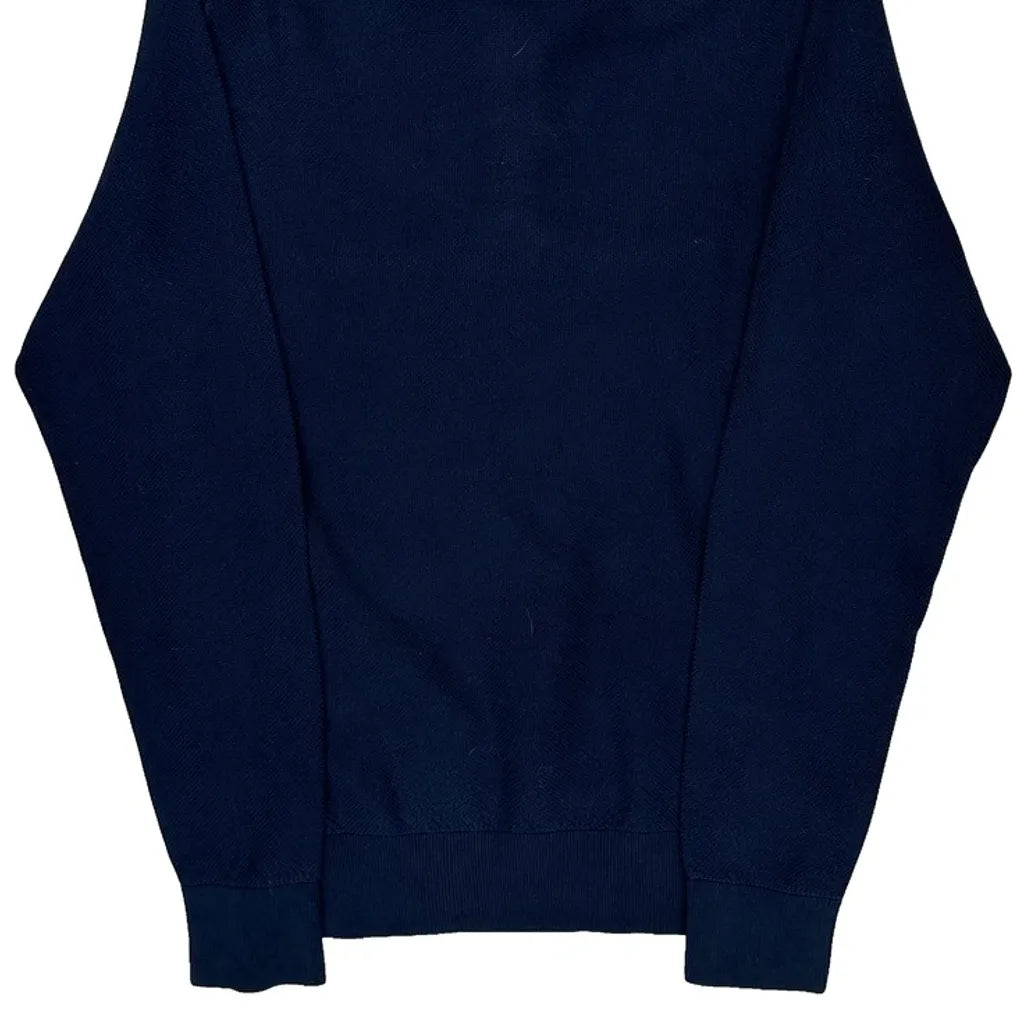 Tommy Hilfiger 1/4 Zip - Medium Navy Cotton