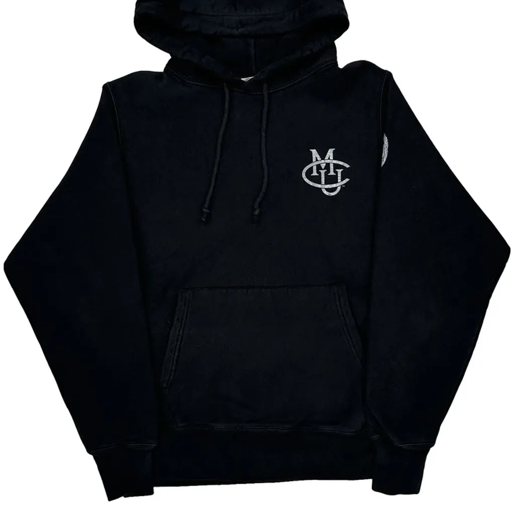 Reverse Weave Champion Hoodie - Small Black Cotton