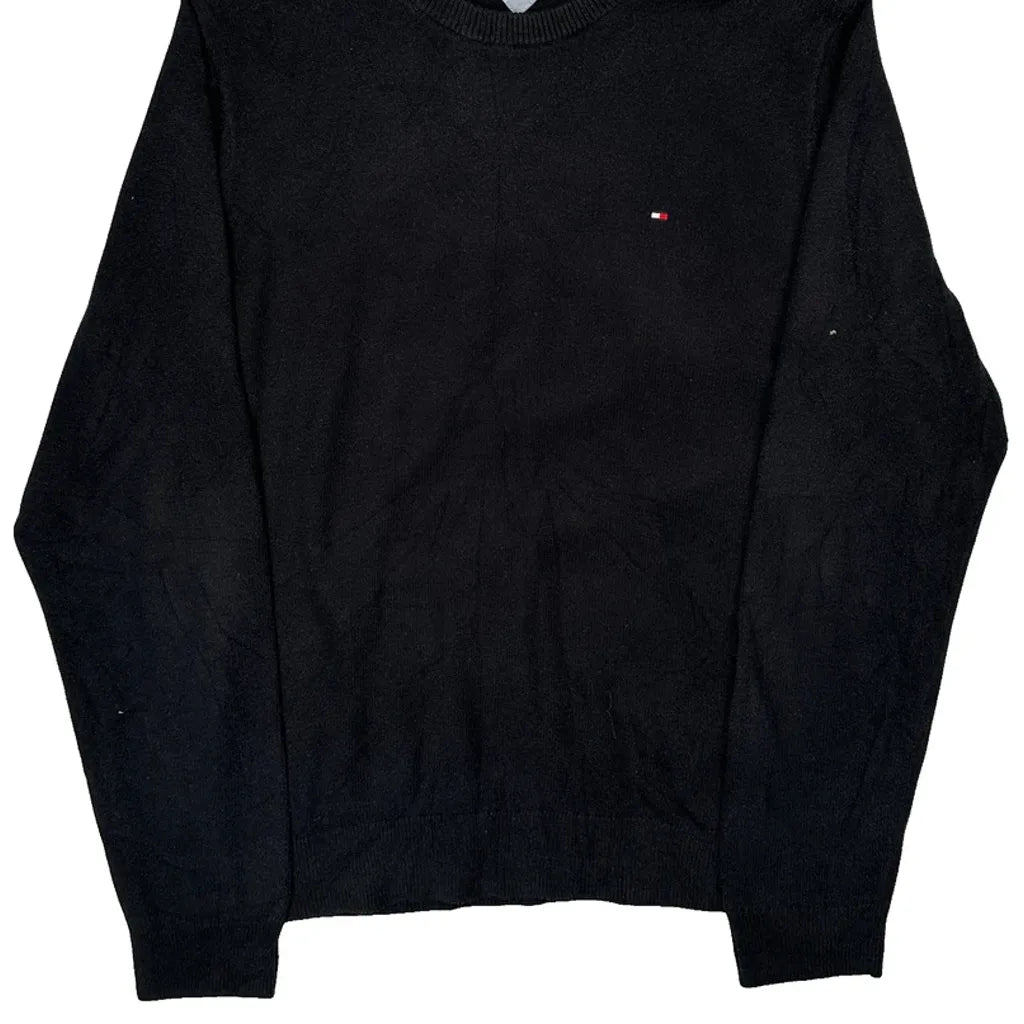 Tommy Hilfiger Sweater - XL Black Cotton