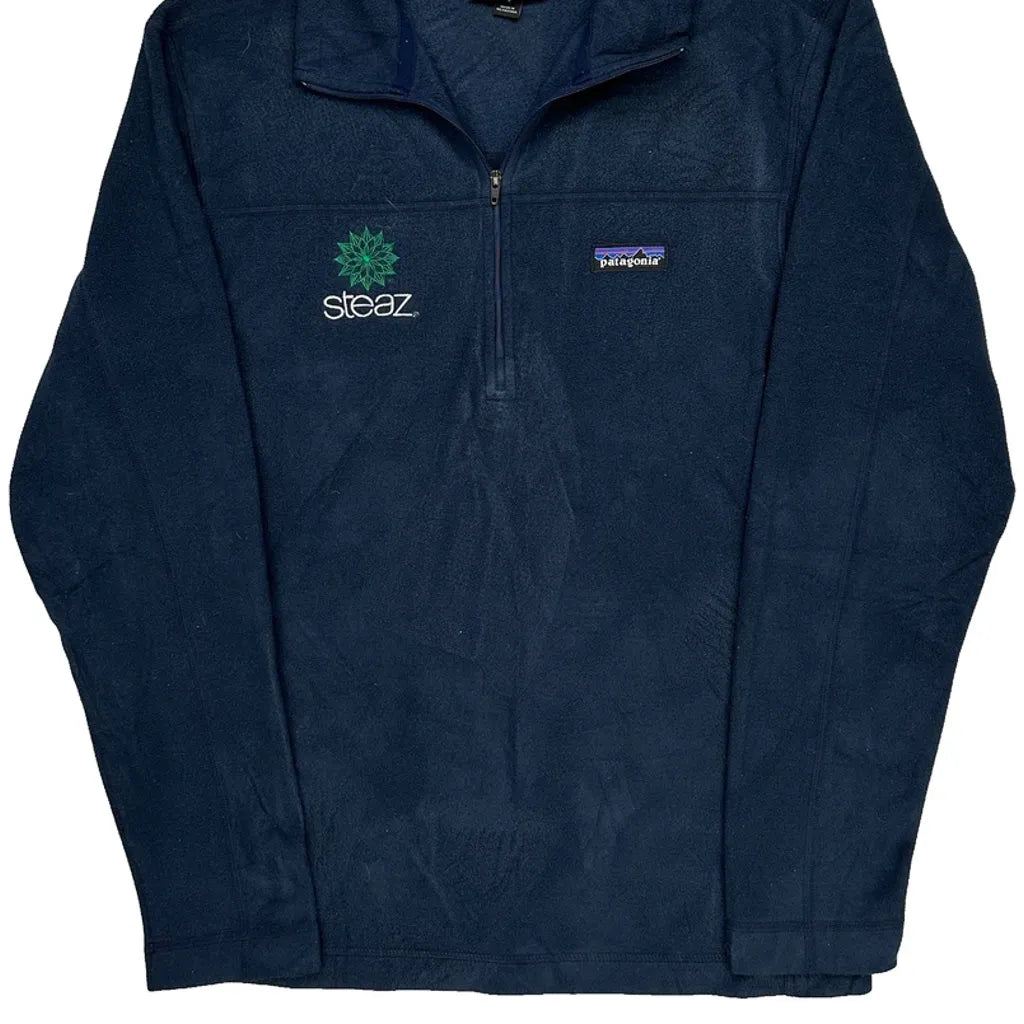 Patagonia 1/4 Zip - Small Navy Polyester