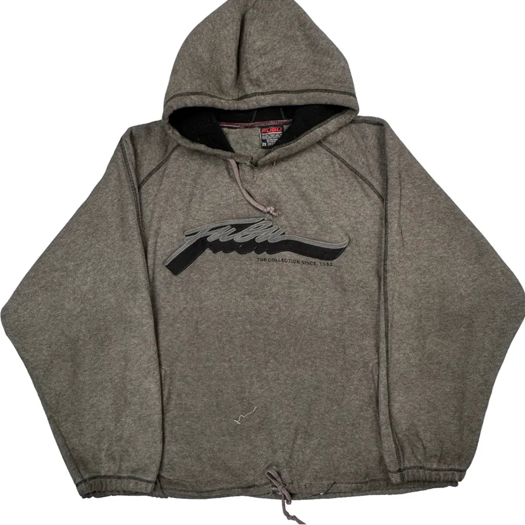 Fubu Hoodie - 2XL Gray Polyester