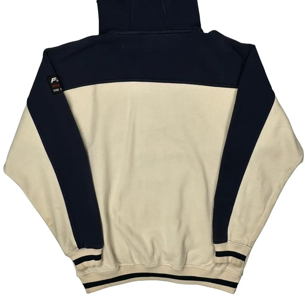 Fubu Hoodie - Large Beige Cotton
