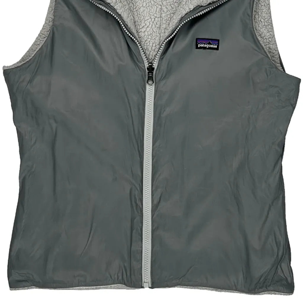 Patagonia Reversible Vest - Medium Gray Polyester