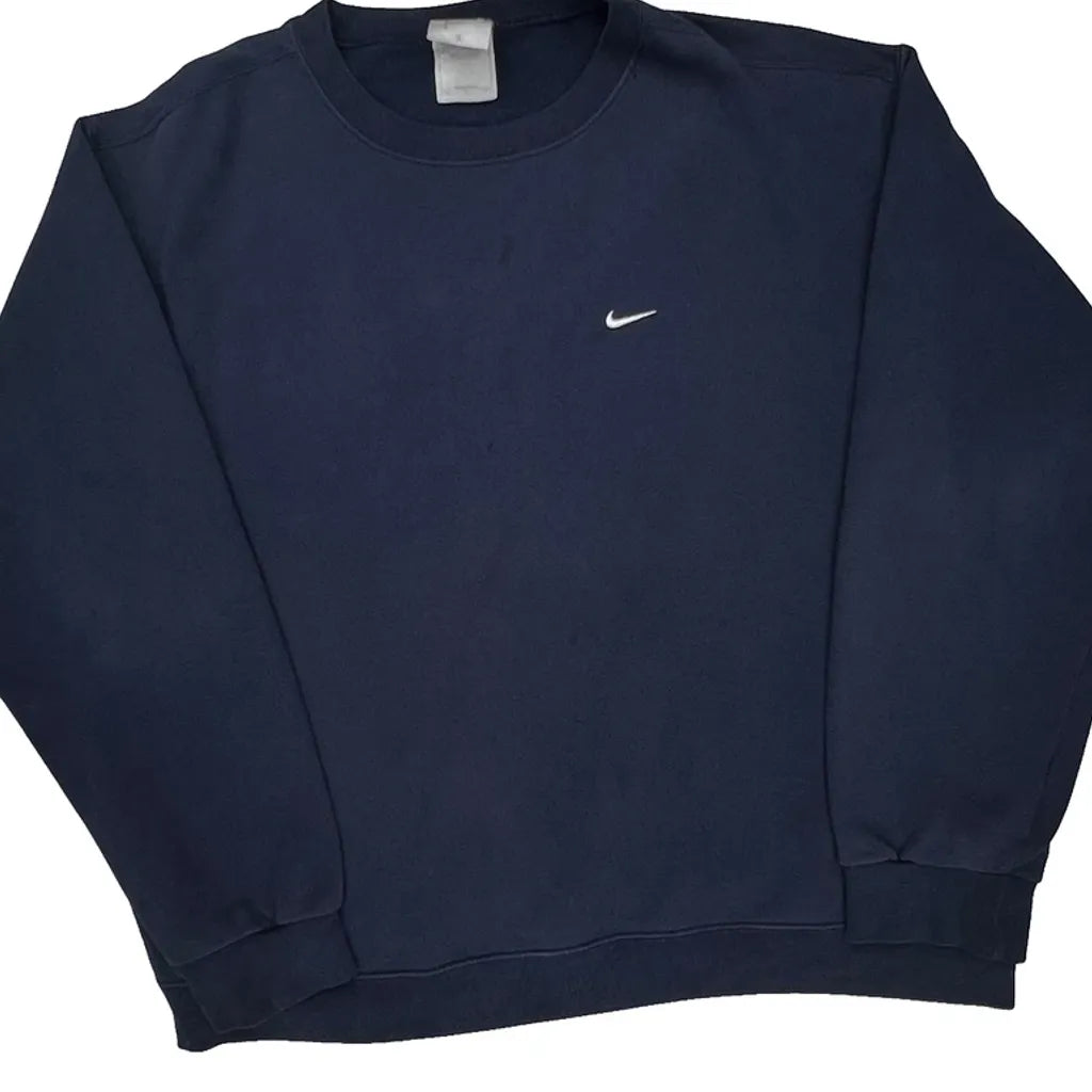 Nike Sweatshirt - XL Navy Cotton