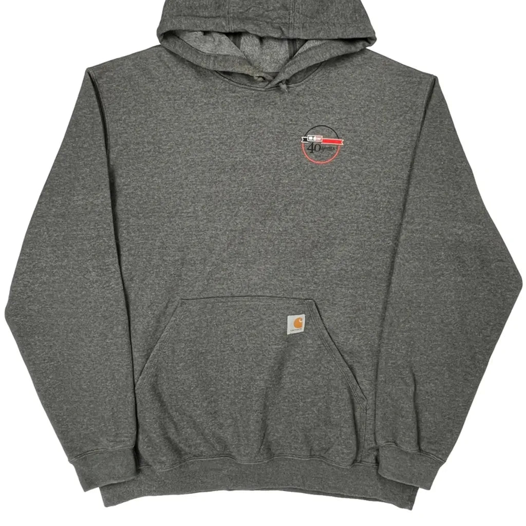 40 Years Anniversary Carhartt Hoodie - XL Gray Cotton