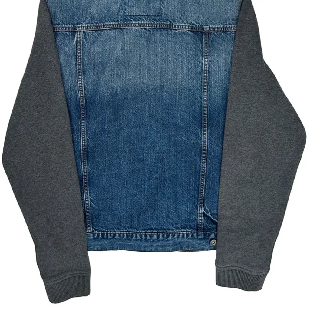 Aeropostale Denim Jacket - Large Blue Denim
