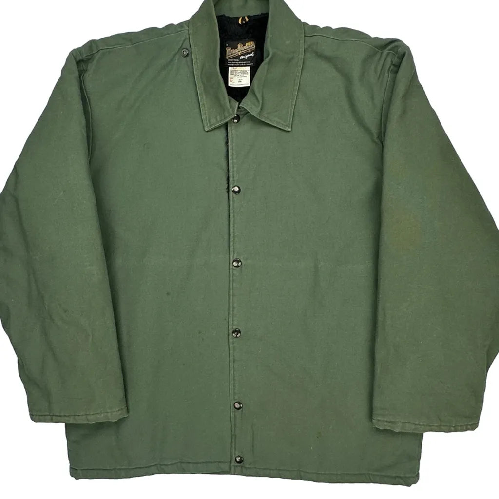80S Made In Canada Murray Randolph Workwear Jacket - Medium Green Cotton