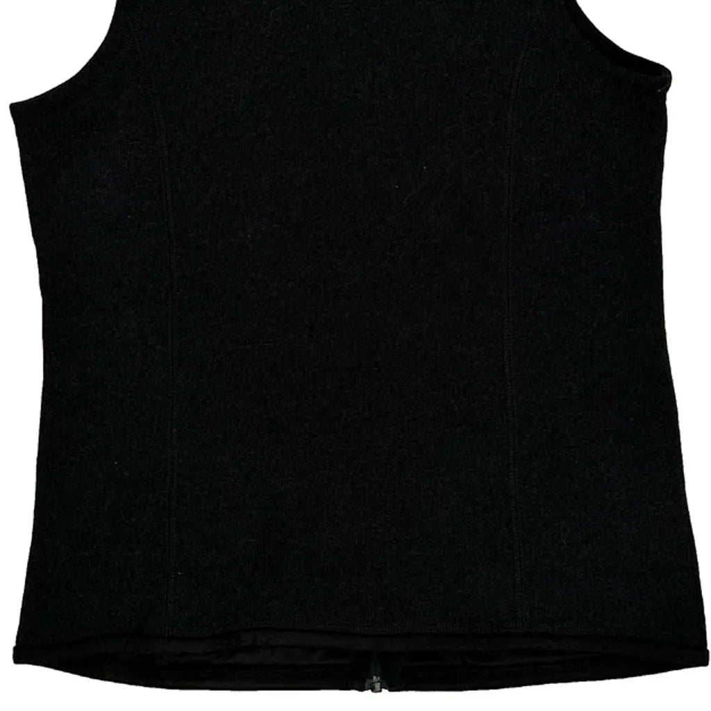 Patagonia Fleece Vest - Small Black Polyester