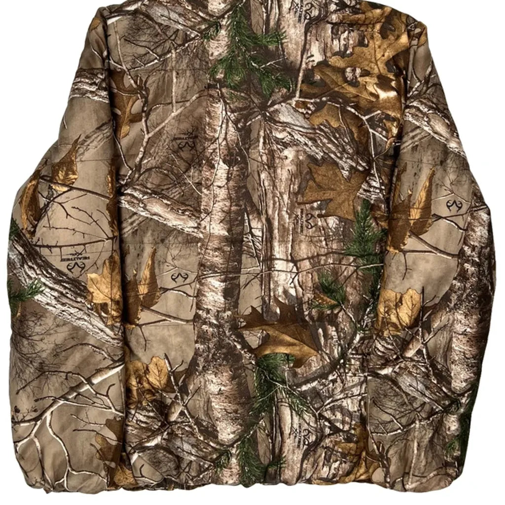 Realtree Camo Jacket - XL Brown Polyester