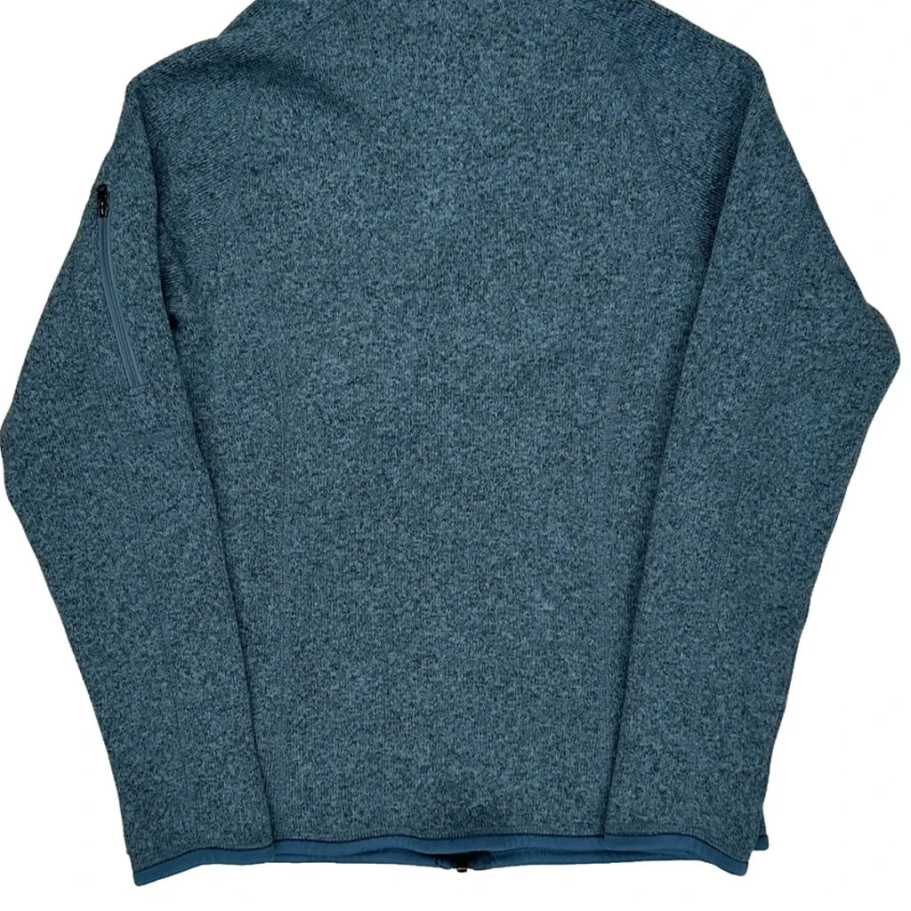 Patagonia Fleece Jacket - Small Blue Polyester