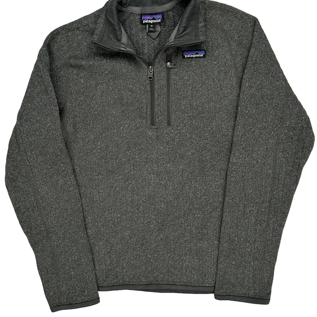 Patagonia 1/4 Zip - XS Gray Polyester