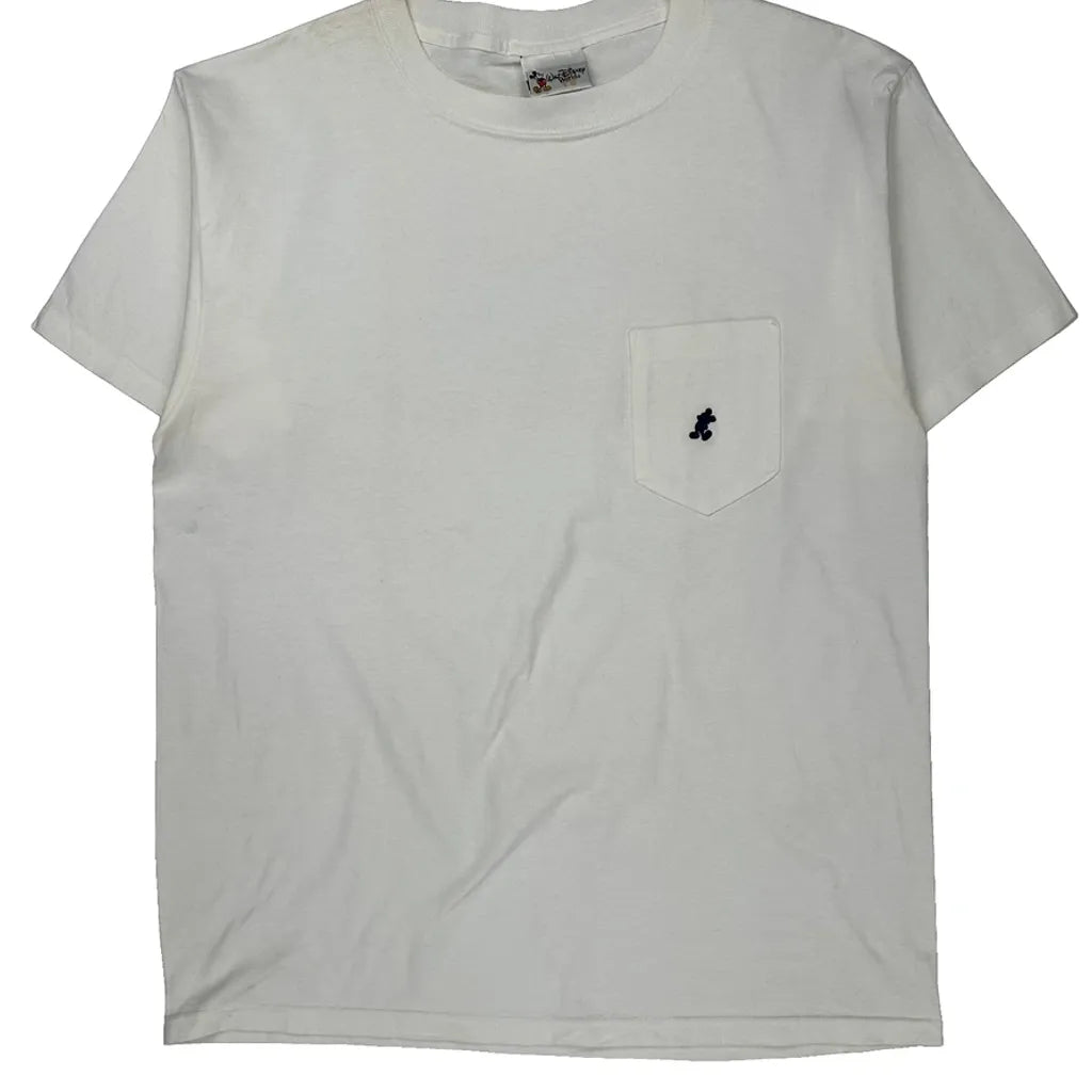 Disney T-Shirt - Large White Cotton