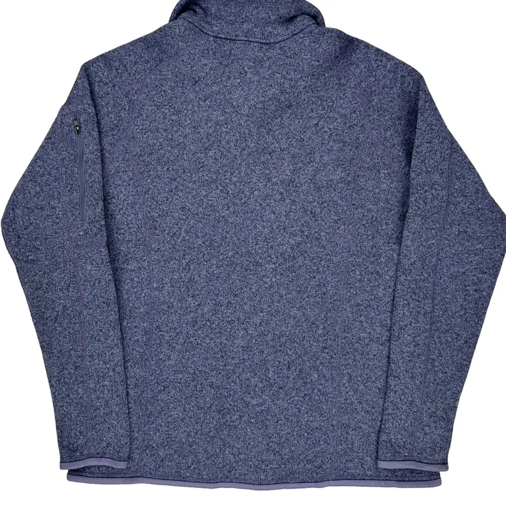 Patagonia Fleece Jacket - Large Blue Polyester