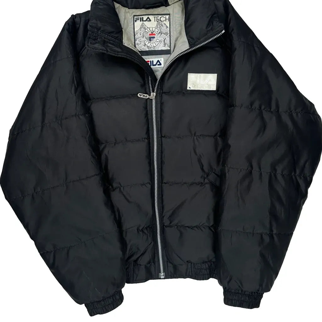 Fila Puffer - Medium Black Nylon