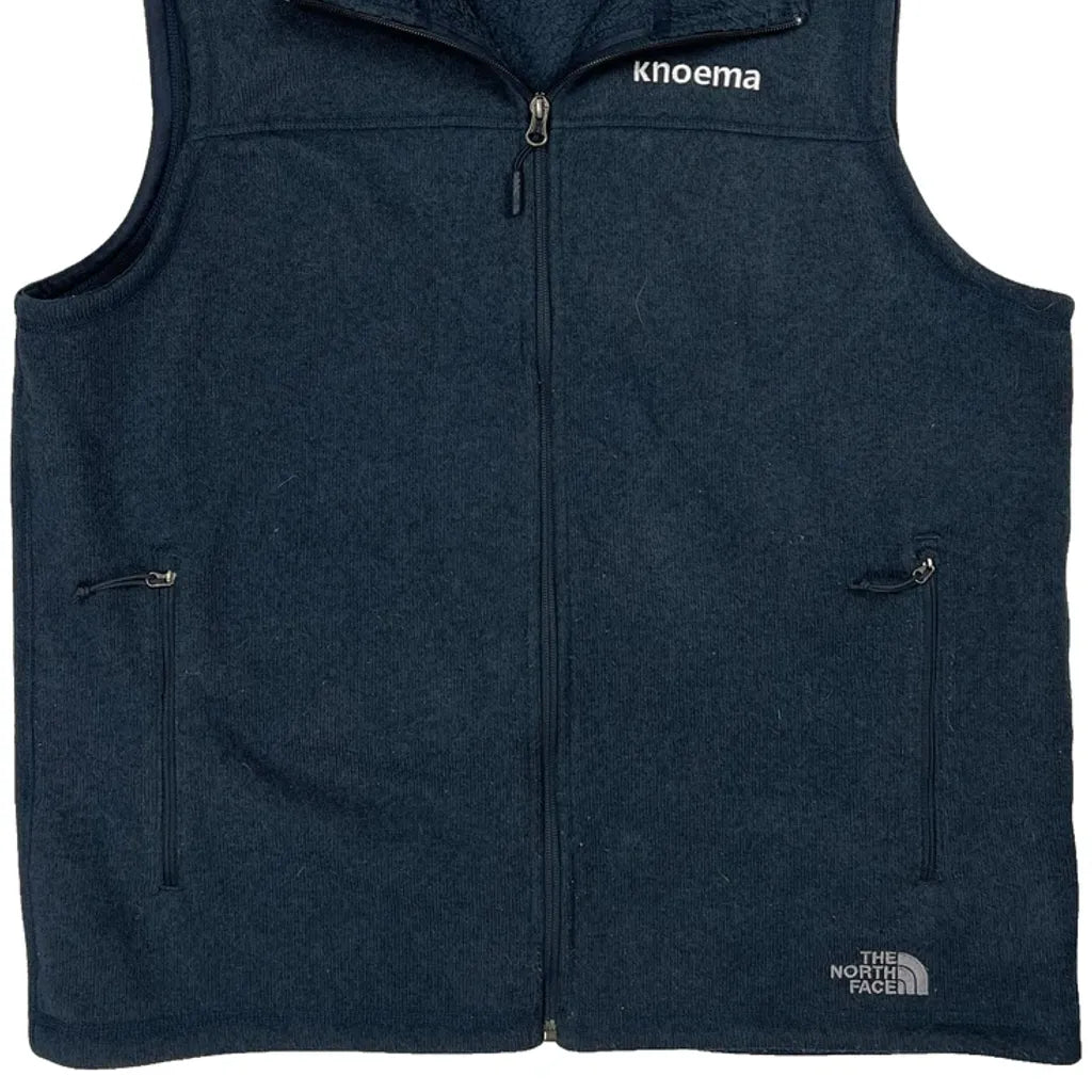 The North Face Fleece Vest - XL Blue Polyester