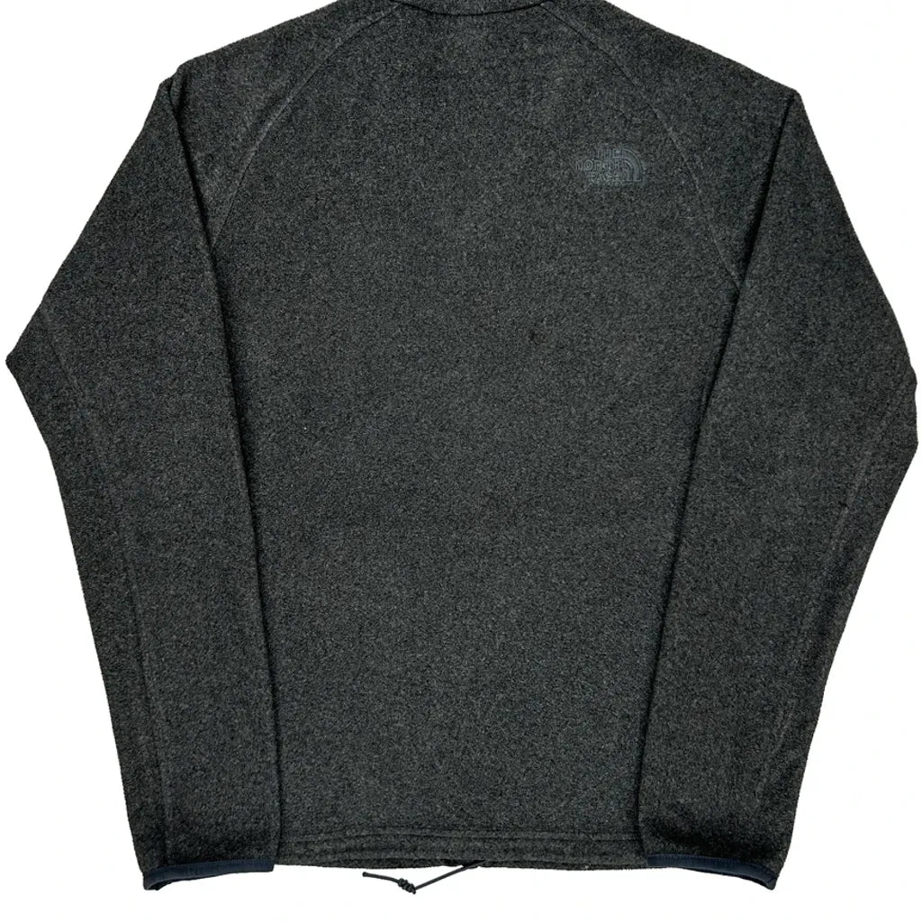 The North Face Fleece Jacket - Small Gray Polyester