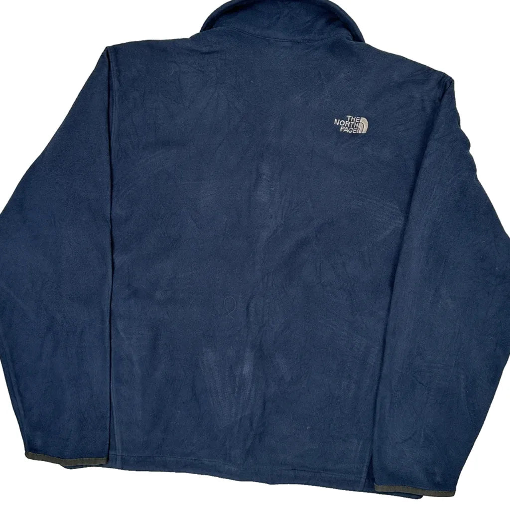 The North Face Fleece Jacket - Large Blue Polyester