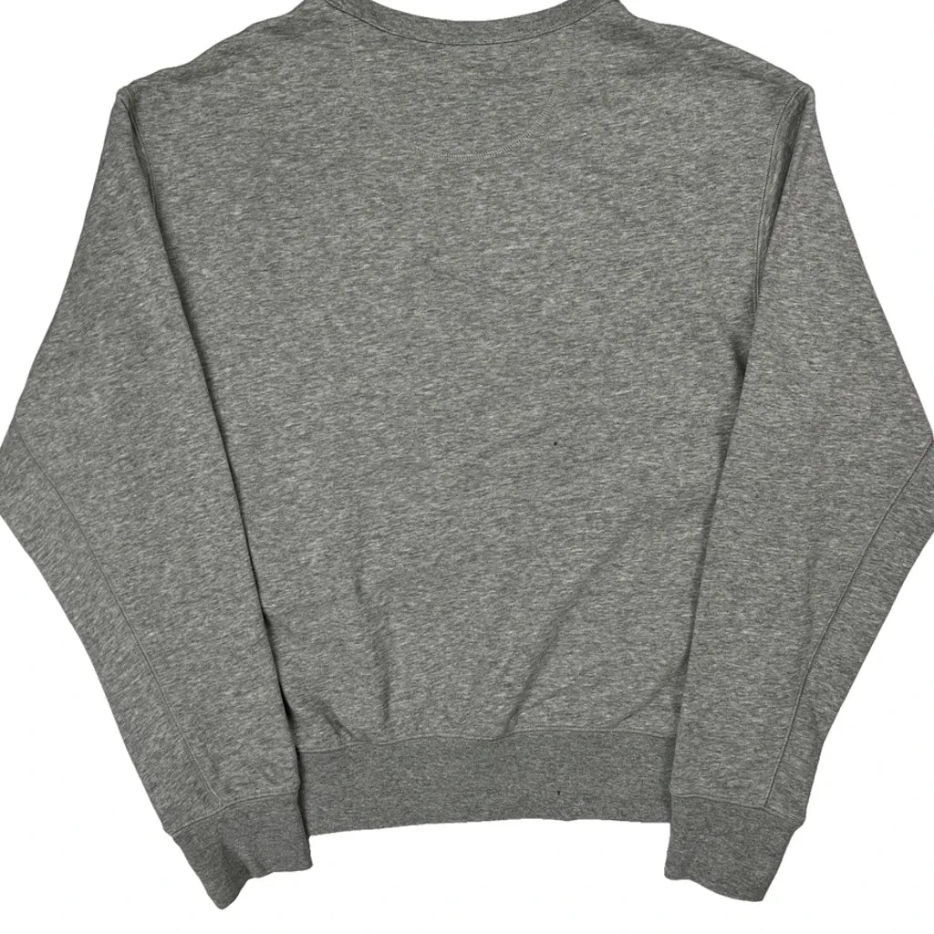 Adidas College Sweatshirt - Medium Gray Cotton