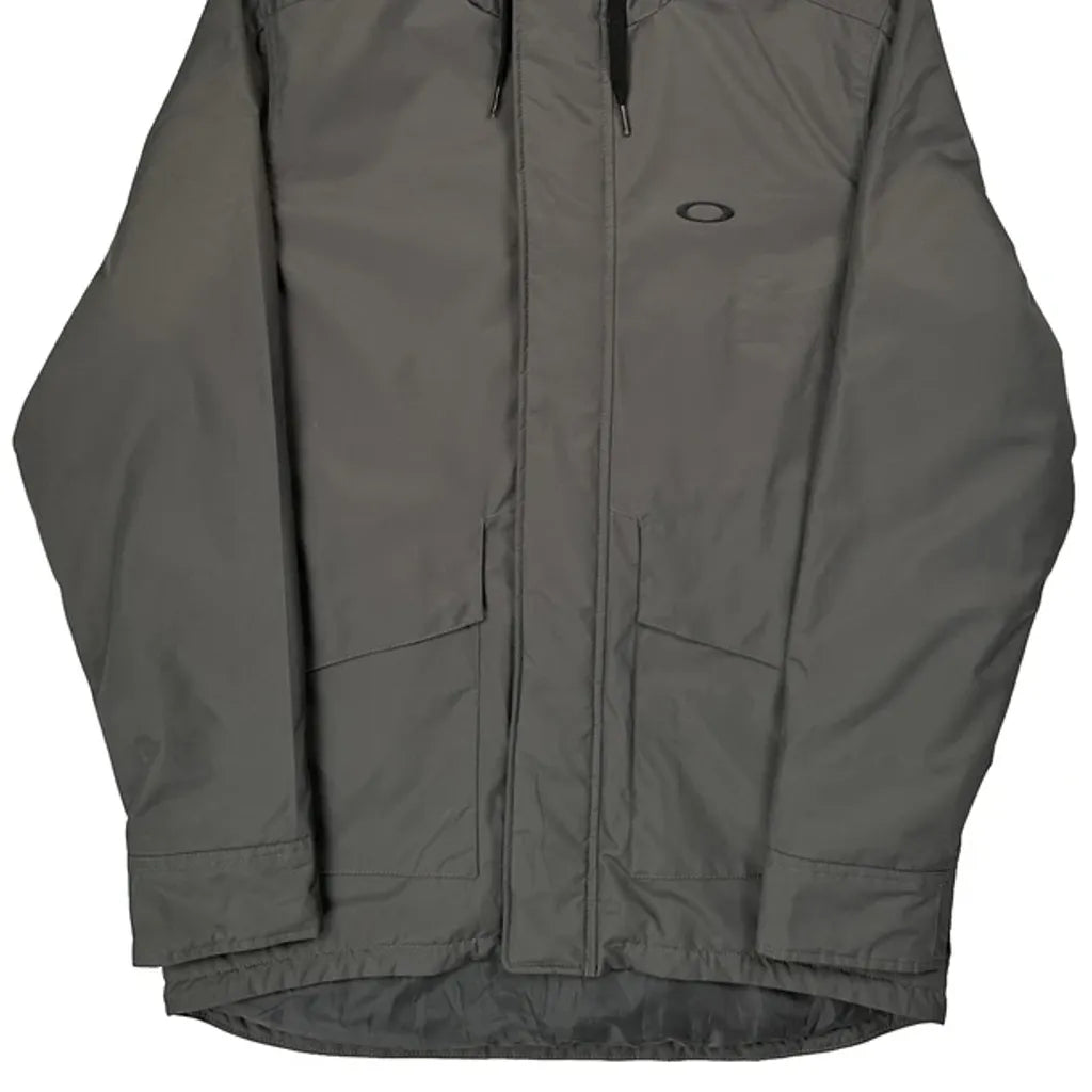 Oakley Jacket - Small Gray Polyester