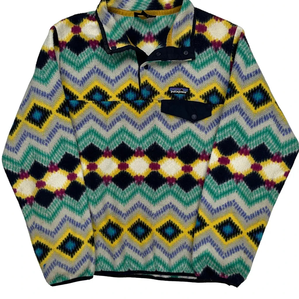 Patagonia Fleece - Small Multicoloured Polyester