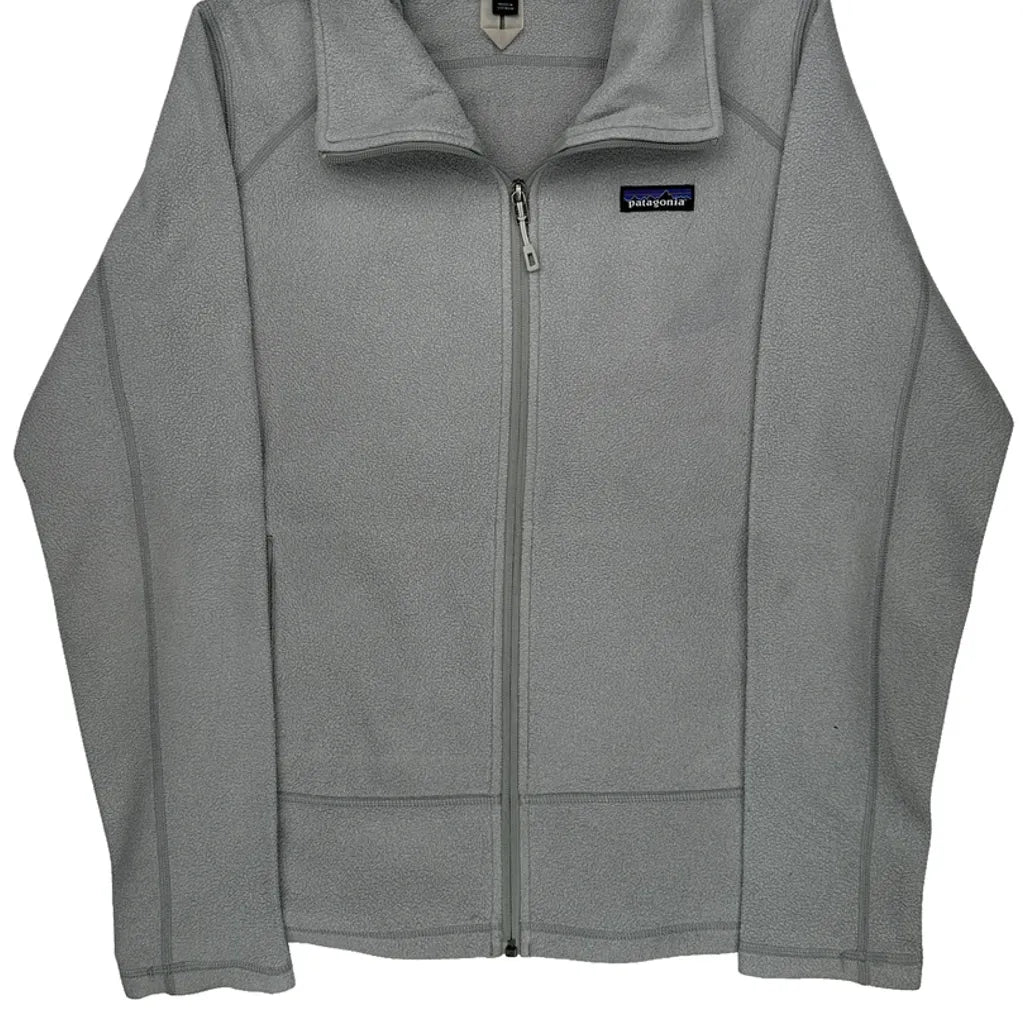 Patagonia Fleece Jacket - Large Gray Polyester