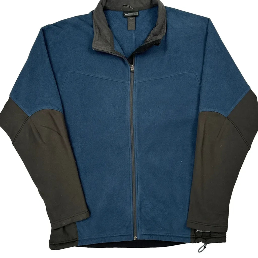 Rei Fleece Jacket - XL Blue Polyester