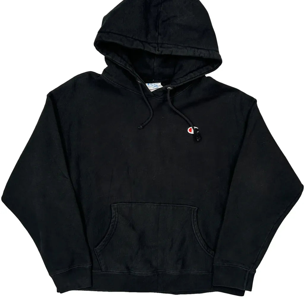 Reverse Weave Champion Hoodie - 2XL Black Cotton
