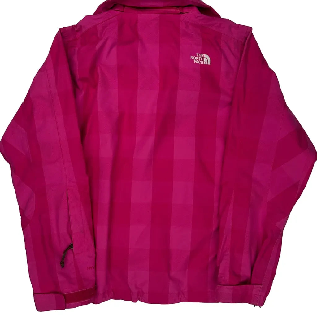 The North Face Checked Ski Jacket - Medium Pink Polyester