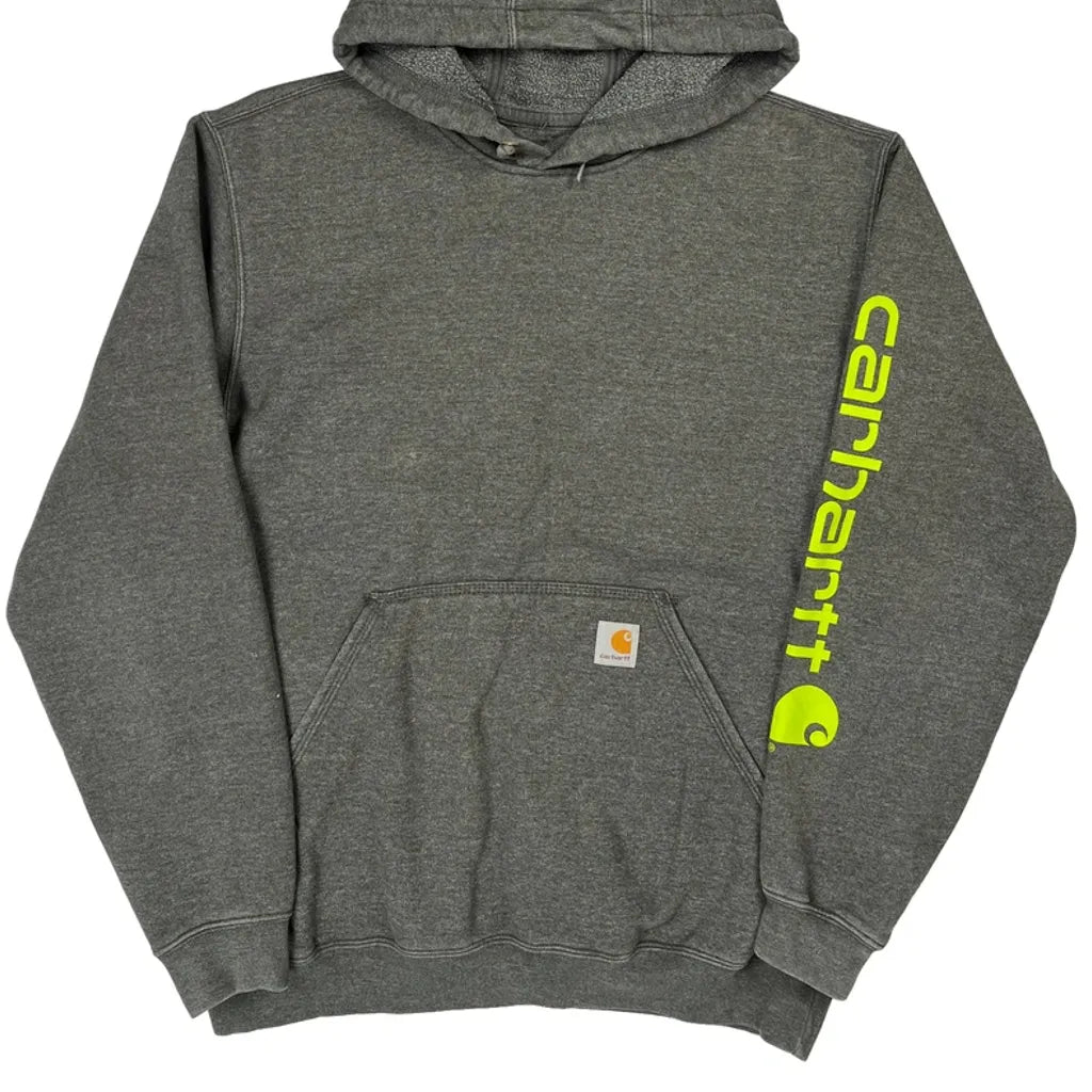 Carhartt Hoodie - Medium Gray Cotton Blend