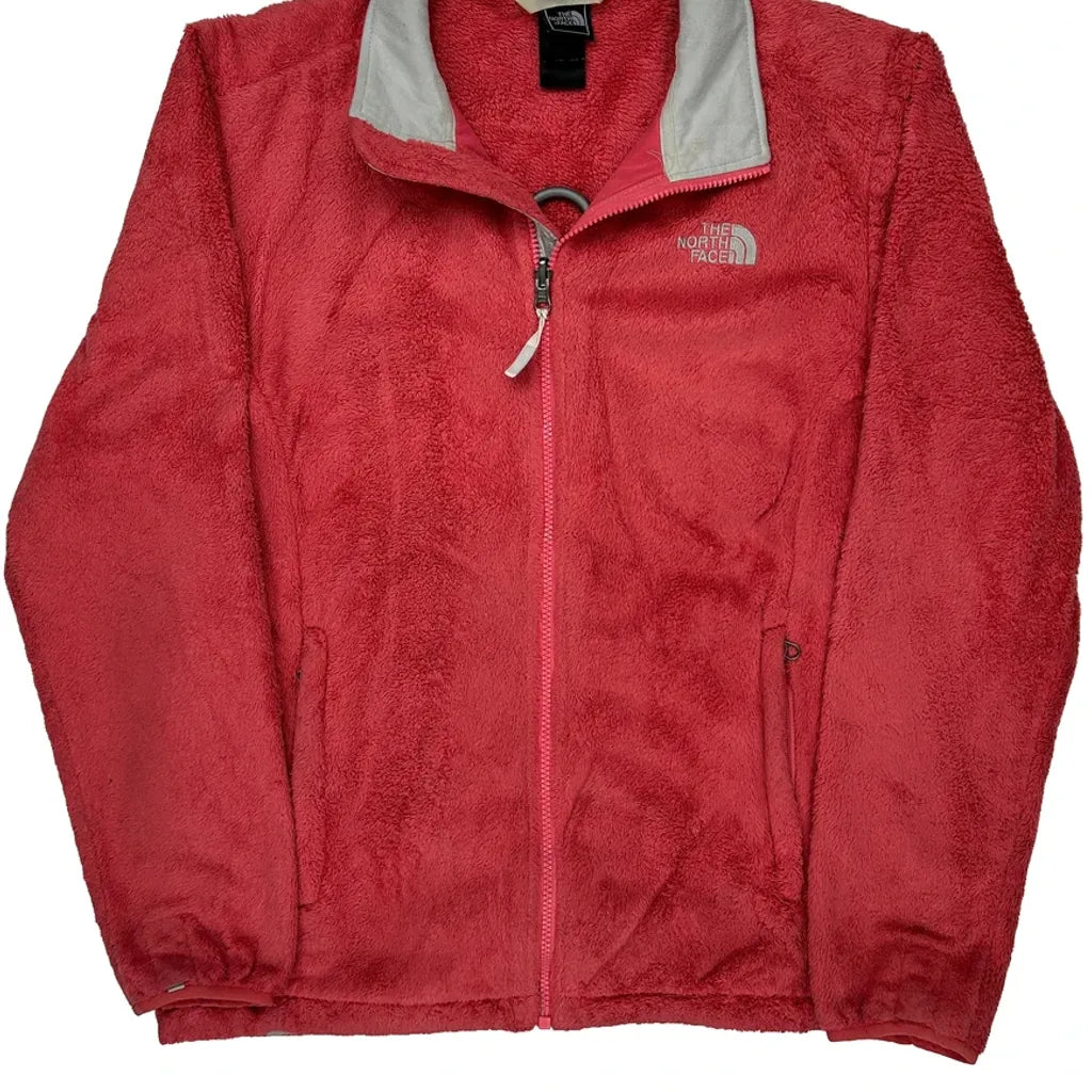 The North Face Fleece Jacket - XL Red Polyester