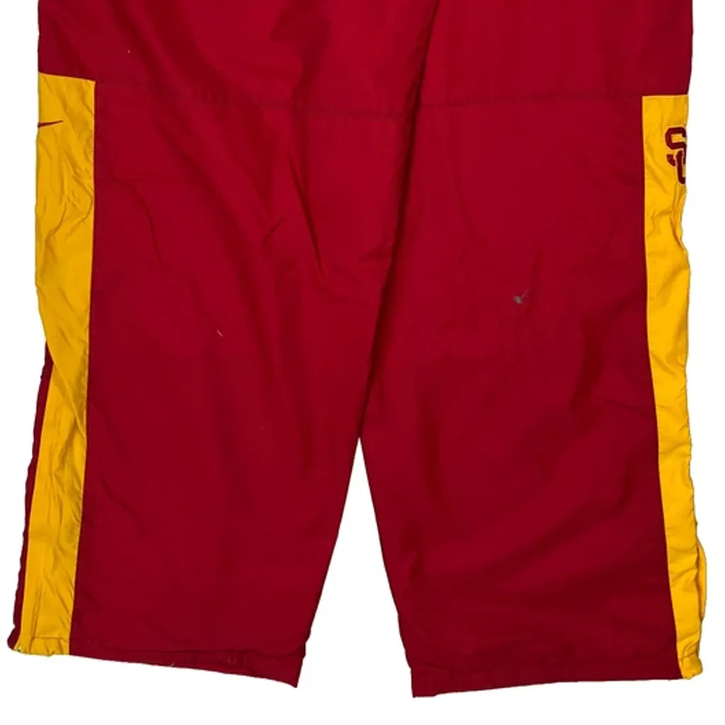 Authentic Team Apparel Nike Track Pants - 2XL Red Nylon
