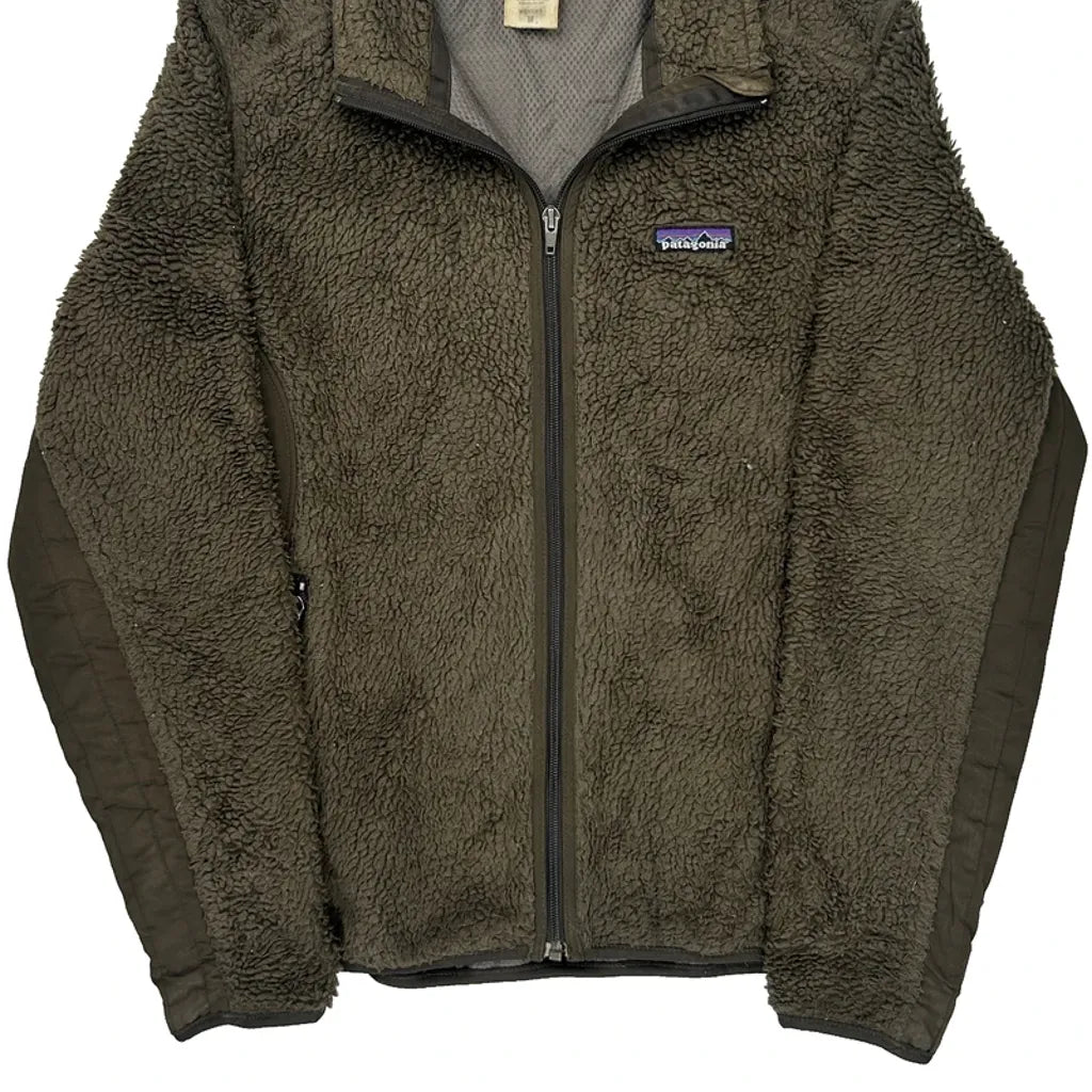 Patagonia Synchilla Fleece Jacket - Medium Brown Polyester