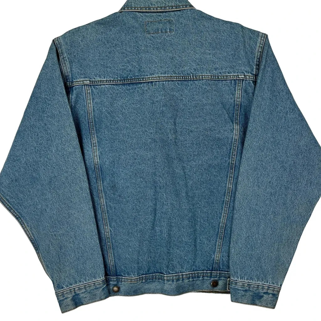 Wrangler Denim Jacket - Medium Blue Cotton