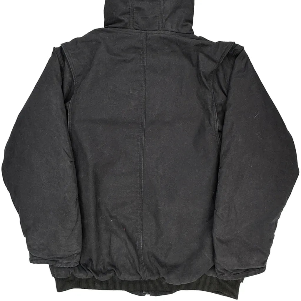 Rugged Wear Workwear Jacket - 2XL Black Cotton