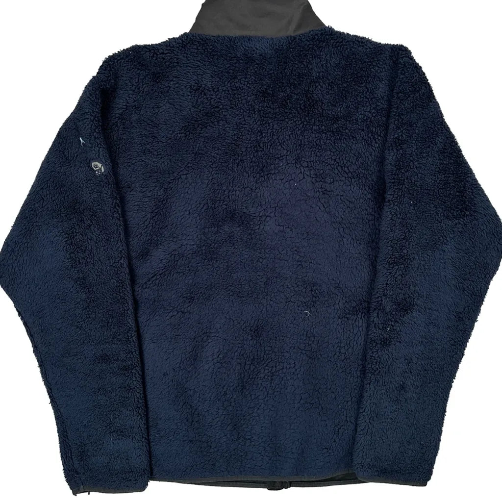 Mountain Hard Wear Fleece Jacket - XL Blue Polyester
