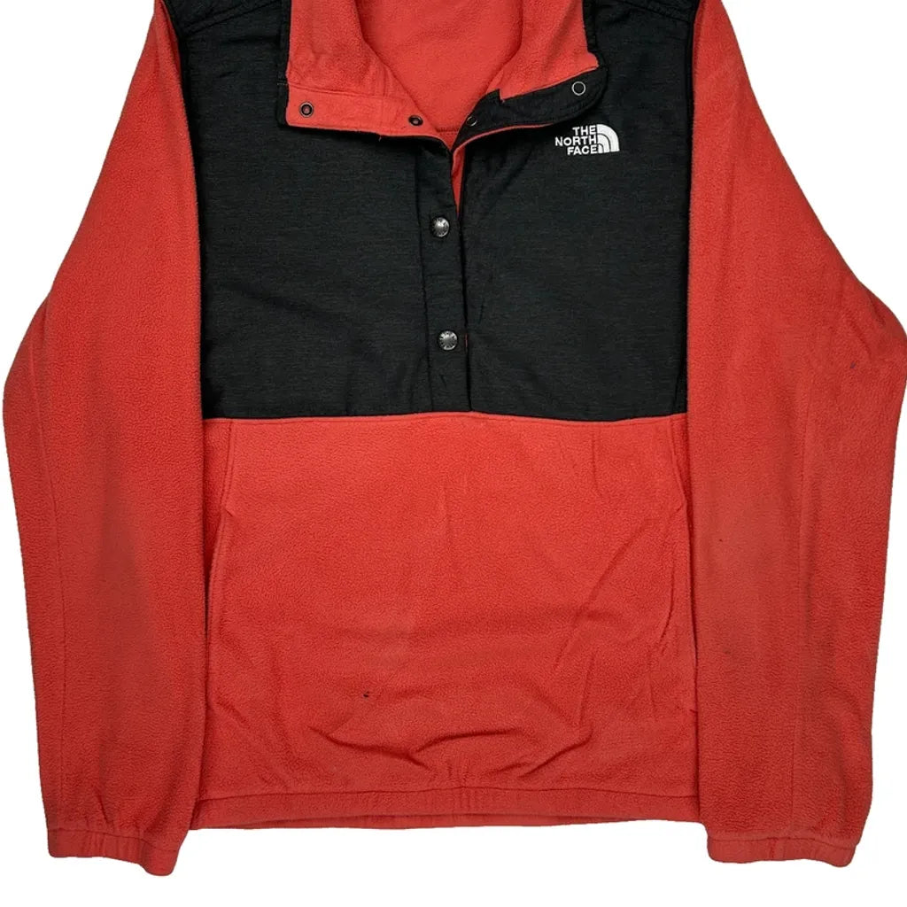The North Face Denali Fleece Jacket - Large Red Polyester